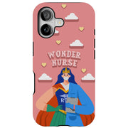 Wonder Nurse Tough Cases For Apple iPhone (17, 16, 15, 14, 13, 12, 11, X, SE, 8, 7/ Air, Plus, Pro, Max, Mini, XR, XS), Print in USA