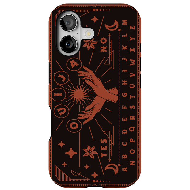 Ouija Board 1 Tough Cases For Apple iPhone (17, 16, 15, 14, 13, 12, 11, X, SE, 8, 7/ Air, Plus, Pro, Max, Mini, XR, XS), Print in USA