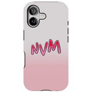 NVM never mind Tough Cases For Apple iPhone (17, 16, 15, 14, 13, 12, 11, X, SE, 8, 7/ Air, Plus, Pro, Max, Mini, XR, XS), Print in USA