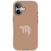 Virgo Sign Tough Cases For Apple iPhone (17, 16, 15, 14, 13, 12, 11, X, SE, 8, 7/ Air, Plus, Pro, Max, Mini, XR, XS), Print in USA