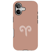 Aries Zodiac Tough Cases For Apple iPhone (17, 16, 15, 14, 13, 12, 11, X, SE, 8, 7/ Air, Plus, Pro, Max, Mini, XR, XS), Print in USA