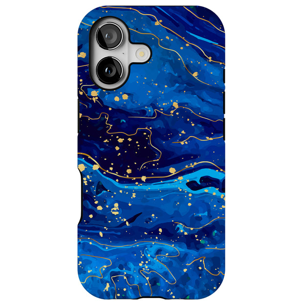 Opal Marble 2 Tough Cases For Apple iPhone (17, 16, 15, 14, 13, 12, 11, X, SE, 8, 7/ Air, Plus, Pro, Max, Mini, XR, XS), Print in USA