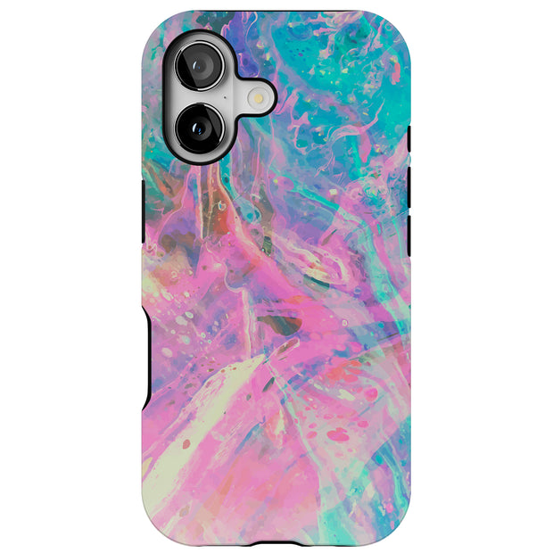 Opal Marble 4 Tough Cases For Apple iPhone (17, 16, 15, 14, 13, 12, 11, X, SE, 8, 7/ Air, Plus, Pro, Max, Mini, XR, XS), Print in USA