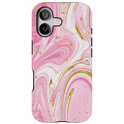 Opal Marble 11 Tough Cases For Apple iPhone (17, 16, 15, 14, 13, 12, 11, X, SE, 8, 7/ Air, Plus, Pro, Max, Mini, XR, XS), Print in USA