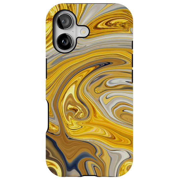 Opal Marble 12 Tough Cases For Apple iPhone (17, 16, 15, 14, 13, 12, 11, X, SE, 8, 7/ Air, Plus, Pro, Max, Mini, XR, XS), Print in USA