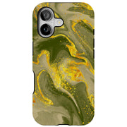 Opal Marble 20 Tough Cases For Apple iPhone (17, 16, 15, 14, 13, 12, 11, X, SE, 8, 7/ Air, Plus, Pro, Max, Mini, XR, XS), Print in USA