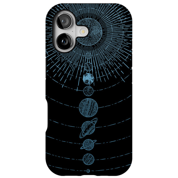 Stars Planets 4 Tough Cases For Apple iPhone (17, 16, 15, 14, 13, 12, 11, X, SE, 8, 7/ Air, Plus, Pro, Max, Mini, XR, XS), Print in USA