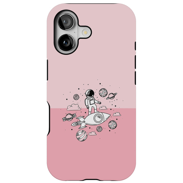 Stars Planets 7 Tough Cases For Apple iPhone (17, 16, 15, 14, 13, 12, 11, X, SE, 8, 7/ Air, Plus, Pro, Max, Mini, XR, XS), Print in USA