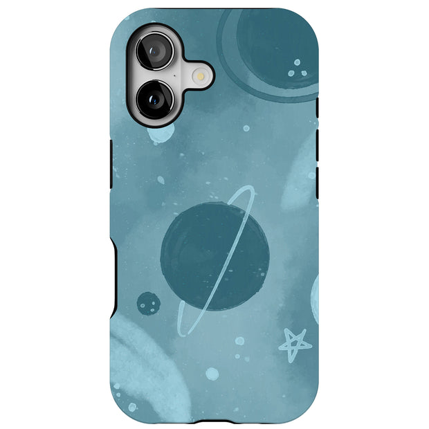 Stars Planet 10 Tough Cases For Apple iPhone (17, 16, 15, 14, 13, 12, 11, X, SE, 8, 7/ Air, Plus, Pro, Max, Mini, XR, XS), Print in USA