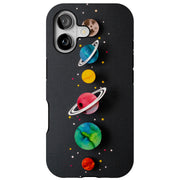 Stars Planet 13 Tough Cases For Apple iPhone (17, 16, 15, 14, 13, 12, 11, X, SE, 8, 7/ Air, Plus, Pro, Max, Mini, XR, XS), Print in USA