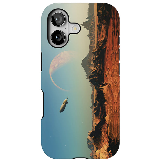 Alien Planet 14 Tough Cases For Apple iPhone (17, 16, 15, 14, 13, 12, 11, X, SE, 8, 7/ Air, Plus, Pro, Max, Mini, XR, XS), Print in USA