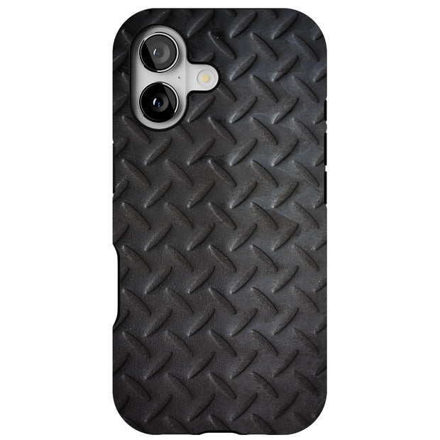 Steel Grate 9 Tough Cases For Apple iPhone (17, 16, 15, 14, 13, 12, 11, X, SE, 8, 7/ Air, Plus, Pro, Max, Mini, XR, XS), Print in USA