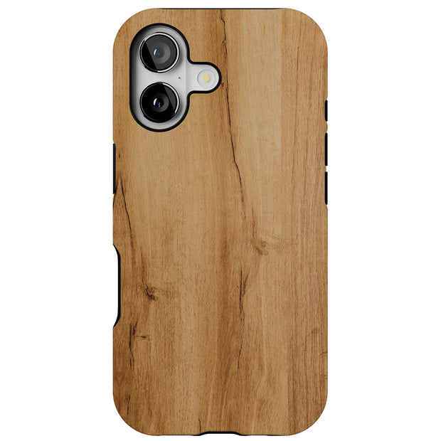 Wood 12 Tough Cases For Apple iPhone (17, 16, 15, 14, 13, 12, 11, X, SE, 8, 7/ Air, Plus, Pro, Max, Mini, XR, XS), Print in USA
