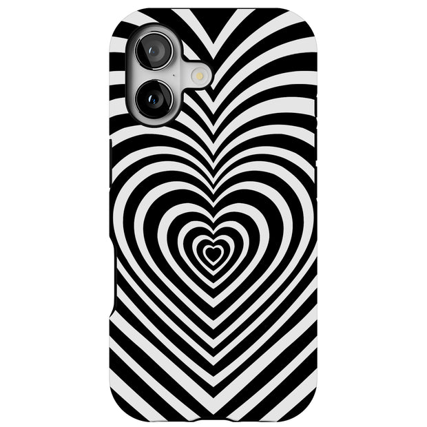 Hearts Hearts Tough Cases For Apple iPhone (17, 16, 15, 14, 13, 12, 11, X, SE, 8, 7/ Air, Plus, Pro, Max, Mini, XR, XS), Print in USA