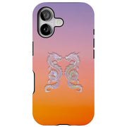 Dragon Pair Tough Cases For Apple iPhone (17, 16, 15, 14, 13, 12, 11, X, SE, 8, 7/ Air, Plus, Pro, Max, Mini, XR, XS), Print in USA