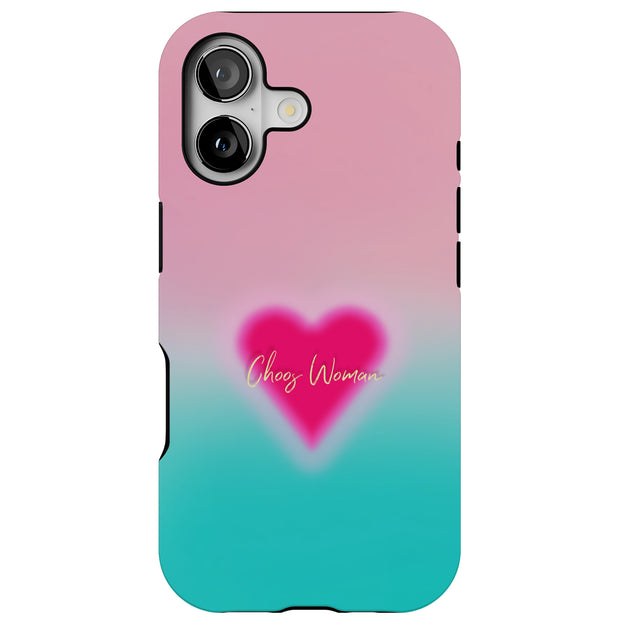 Choose Woman Tough Cases For Apple iPhone (17, 16, 15, 14, 13, 12, 11, X, SE, 8, 7/ Air, Plus, Pro, Max, Mini, XR, XS), Print in USA