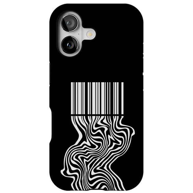 Trippy Bracode Tough Cases For Apple iPhone (17, 16, 15, 14, 13, 12, 11, X, SE, 8, 7/ Air, Plus, Pro, Max, Mini, XR, XS), Print in USA