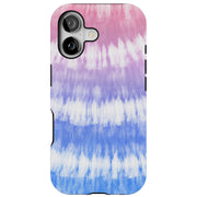 Tie Dye Art Tough Cases For Apple iPhone (17, 16, 15, 14, 13, 12, 11, X, SE, 8, 7/ Air, Plus, Pro, Max, Mini, XR, XS), Print in USA