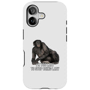 Funny Meme Lazy Tough Cases For Apple iPhone (17, 16, 15, 14, 13, 12, 11, X, SE, 8, 7/ Air, Plus, Pro, Max, Mini, XR, XS), Print in USA