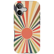 Vintage Sun Tough Cases For Apple iPhone (17, 16, 15, 14, 13, 12, 11, X, SE, 8, 7/ Air, Plus, Pro, Max, Mini, XR, XS), Print in USA