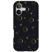 Moon Sun Stars Tough Cases For Apple iPhone (17, 16, 15, 14, 13, 12, 11, X, SE, 8, 7/ Air, Plus, Pro, Max, Mini, XR, XS), Print in USA