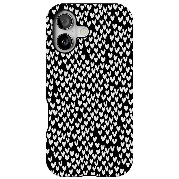 Tiny Hearts Tough Cases For Apple iPhone (17, 16, 15, 14, 13, 12, 11, X, SE, 8, 7/ Air, Plus, Pro, Max, Mini, XR, XS), Print in USA