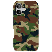 Camouflage 2 Tough Cases For Apple iPhone (17, 16, 15, 14, 13, 12, 11, X, SE, 8, 7/ Air, Plus, Pro, Max, Mini, XR, XS), Print in USA