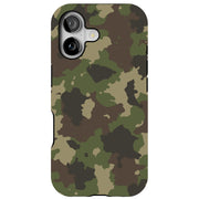 Camouflage 3 Tough Cases For Apple iPhone (17, 16, 15, 14, 13, 12, 11, X, SE, 8, 7/ Air, Plus, Pro, Max, Mini, XR, XS), Print in USA