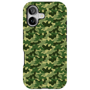 Camouflage 4 Tough Cases For Apple iPhone (17, 16, 15, 14, 13, 12, 11, X, SE, 8, 7/ Air, Plus, Pro, Max, Mini, XR, XS), Print in USA