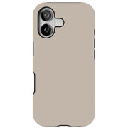 Pastel Gray Tough Cases For Apple iPhone (17, 16, 15, 14, 13, 12, 11, X, SE, 8, 7/ Air, Plus, Pro, Max, Mini, XR, XS), Print in USA