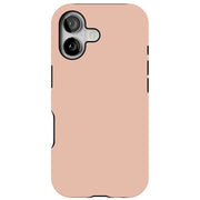 Pale Peach Tough Cases For Apple iPhone (17, 16, 15, 14, 13, 12, 11, X, SE, 8, 7/ Air, Plus, Pro, Max, Mini, XR, XS), Print in USA
