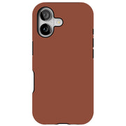 Burnt Umber Tough Cases For Apple iPhone (17, 16, 15, 14, 13, 12, 11, X, SE, 8, 7/ Air, Plus, Pro, Max, Mini, XR, XS), Print in USA