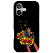 Cat Boom Tough Cases For Apple iPhone (17, 16, 15, 14, 13, 12, 11, X, SE, 8, 7/ Air, Plus, Pro, Max, Mini, XR, XS), Print in USA