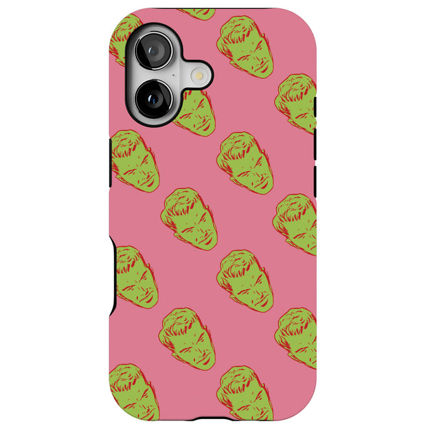Green Heads Tough Cases For Apple iPhone (17, 16, 15, 14, 13, 12, 11, X, SE, 8, 7/ Air, Plus, Pro, Max, Mini, XR, XS), Print in USA