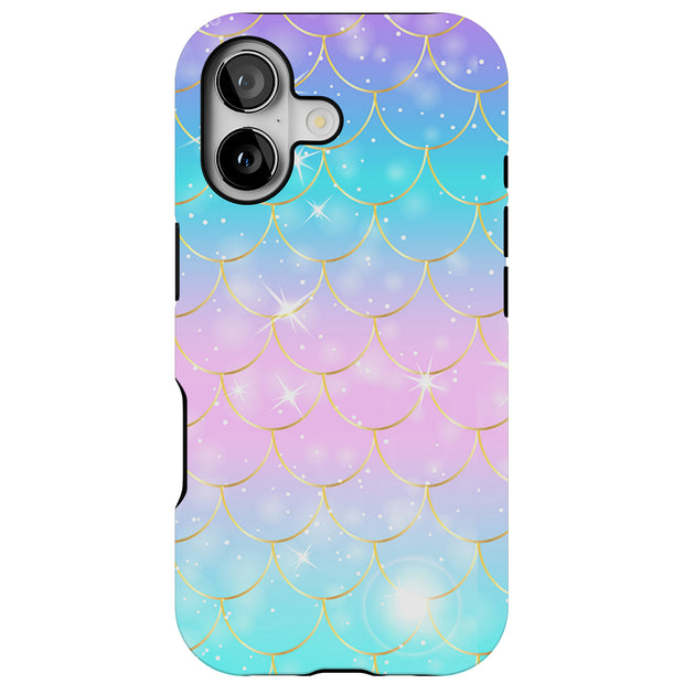 Fish Scales 1 Tough Cases For Apple iPhone (17, 16, 15, 14, 13, 12, 11, X, SE, 8, 7/ Air, Plus, Pro, Max, Mini, XR, XS), Print in USA