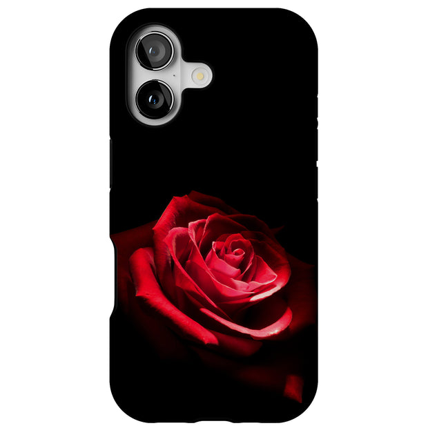 Romantic Rose Tough Cases For Apple iPhone (17, 16, 15, 14, 13, 12, 11, X, SE, 8, 7/ Air, Plus, Pro, Max, Mini, XR, XS), Print in USA