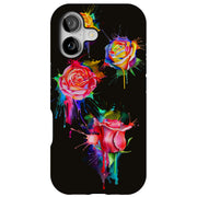 Watercolor Rose Tough Cases For Apple iPhone (17, 16, 15, 14, 13, 12, 11, X, SE, 8, 7/ Air, Plus, Pro, Max, Mini, XR, XS), Print in USA