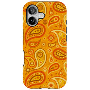 Yellow Bandana Tough Cases For Apple iPhone (17, 16, 15, 14, 13, 12, 11, X, SE, 8, 7/ Air, Plus, Pro, Max, Mini, XR, XS), Print in USA