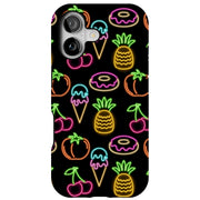 Cute Food Tough Cases For Apple iPhone (17, 16, 15, 14, 13, 12, 11, X, SE, 8, 7/ Air, Plus, Pro, Max, Mini, XR, XS), Print in USA