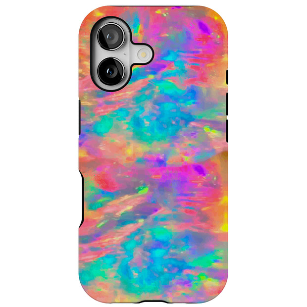 Watercolor Art Tough Cases For Apple iPhone (17, 16, 15, 14, 13, 12, 11, X, SE, 8, 7/ Air, Plus, Pro, Max, Mini, XR, XS), Print in USA