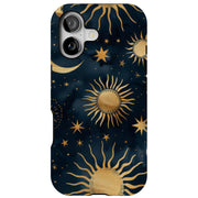 Star Dark Blue Tough Cases For Apple iPhone (17, 16, 15, 14, 13, 12, 11, X, SE, 8, 7/ Air, Plus, Pro, Max, Mini, XR, XS), Print in USA