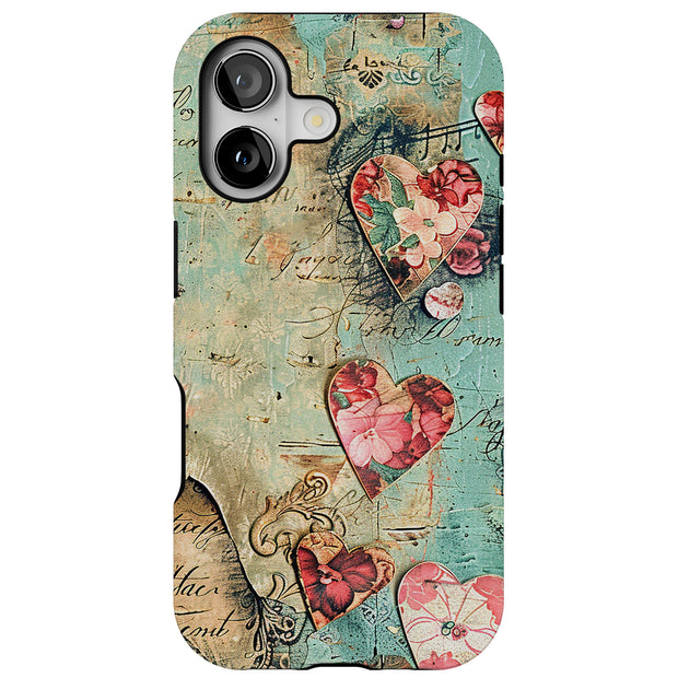 Love Letter 1 Tough Cases For Apple iPhone (17, 16, 15, 14, 13, 12, 11, X, SE, 8, 7/ Air, Plus, Pro, Max, Mini, XR, XS), Print in USA