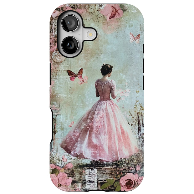 Butterfly 1 Tough Cases For Apple iPhone (17, 16, 15, 14, 13, 12, 11, X, SE, 8, 7/ Air, Plus, Pro, Max, Mini, XR, XS), Print in USA