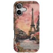 Paris Love 3 Tough Cases For Apple iPhone (17, 16, 15, 14, 13, 12, 11, X, SE, 8, 7/ Air, Plus, Pro, Max, Mini, XR, XS), Print in USA