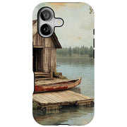Old Boathouse 2 Tough Cases For Apple iPhone (17, 16, 15, 14, 13, 12, 11, X, SE, 8, 7/ Air, Plus, Pro, Max, Mini, XR, XS), Print in USA