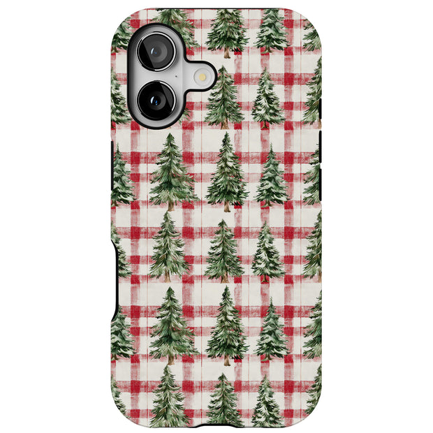 Xmax Tree Snow Tough Cases For Apple iPhone (17, 16, 15, 14, 13, 12, 11, X, SE, 8, 7/ Air, Plus, Pro, Max, Mini, XR, XS), Print in USA