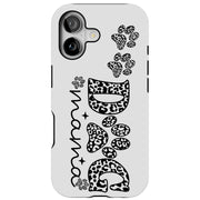 Dog Mama Paws 1 Tough Cases For Apple iPhone (17, 16, 15, 14, 13, 12, 11, X, SE, 8, 7/ Air, Plus, Pro, Max, Mini, XR, XS), Print in USA