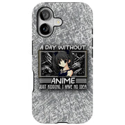 Anime Girl 1 Tough Cases For Apple iPhone (17, 16, 15, 14, 13, 12, 11, X, SE, 8, 7/ Air, Plus, Pro, Max, Mini, XR, XS), Print in USA