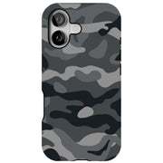 Winter Camo Tough Cases For Apple iPhone (17, 16, 15, 14, 13, 12, 11, X, SE, 8, 7/ Air, Plus, Pro, Max, Mini, XR, XS), Print in USA
