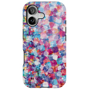 Color Mosaic 1 Tough Cases For Apple iPhone (17, 16, 15, 14, 13, 12, 11, X, SE, 8, 7/ Air, Plus, Pro, Max, Mini, XR, XS), Print in USA